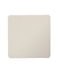 HEMA Badmat 53x53 Rubber Anti-slip Wit (wit)