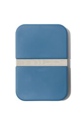 051 Platte Lunchbox XL Met Elastiek Blauw