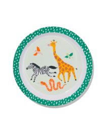 051 Bord Melamine Jungle Ø21.5cm
