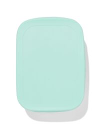 051 Lunchbox 18.9x14.3x5.8cm Rvs Lichtblauw