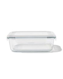 HEMA HEMA Glazen Clipdoos 1L (transparant)
