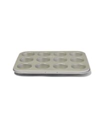 HEMA Mini Muffinbakvorm - 12 Stuks (grijs)