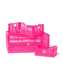 HEMA HEMA Klapkrat Letterbord Recycled Felroze (felroze)