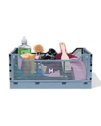 HEMA HEMA Klapkrat Letterbord Recycled M Steenblauw