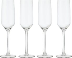 HEMA Champagneglazen 230ml - 4 Stuks (transparant)