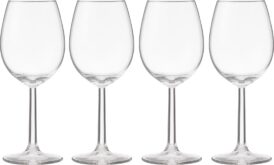 HEMA Wittewijnglazen 320ml - 4 Stuks (transparant)