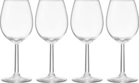 051 Wittewijnglazen 320ml - 4 Stuks (transparant)