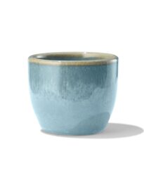 HEMA HEMA Eierdop Ø5cm Porto Reactief Glazuur Blauw (blauw)