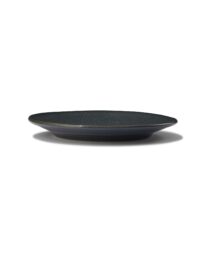 HEMA HEMA Gebaksbord Ø16.5cm Porto Reactief Glazuur Zwart (zwart)