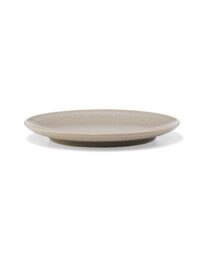 HEMA HEMA Gebaksbordje Ø16cm Monaco Reactief Glazuur Lichtbruin (lichtbruin)