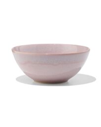 051 Schaal 16cm Monaco Reactief Glazuur Roze (roze)