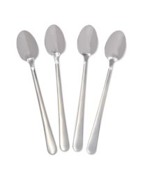 HEMA HEMA Lange Lepels 19cm Sydney - 4 Stuks (zilver)
