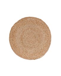 HEMA Gevlochten Placemat Jute - Ø 34 Cm (naturel)