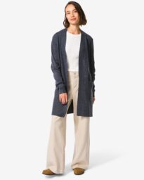 HEMA HEMA Damesvest Lana Blauw (blauw)