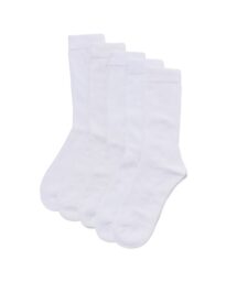 HEMA HEMA Heren Sportsokken - 5 Paar Wit (wit)
