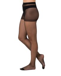 HEMA HEMA Pantys Mat 15 Denier - 2 Stuks Zwart (zwart)