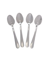 HEMA HEMA Theelepels 15cm Sydney - 4 Stuks (zilver)