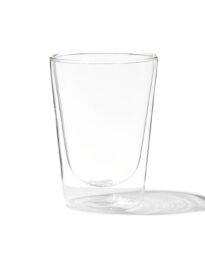 HEMA HEMA Dubbelwandig Glas 350ml (transparant)