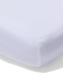 HEMA HEMA Splittopper Hoeslaken 200x200/220cm Jersey Wit (wit)