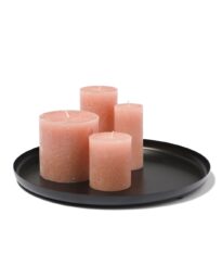 HEMA HEMA Kaarsonderzetter - Ø 33 Cm - Zwart (zwart)