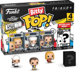 Friends Funko Bitty Pop! 4-Pack: Phoebe Buffay / Monica Geller / Chandler Bing