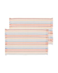HEMA HEMA Placemats 35x45 Strepen - 2 Stuks