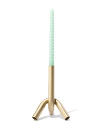 HEMA HEMA Kandelaar M Metaal Knot Goud (goud)