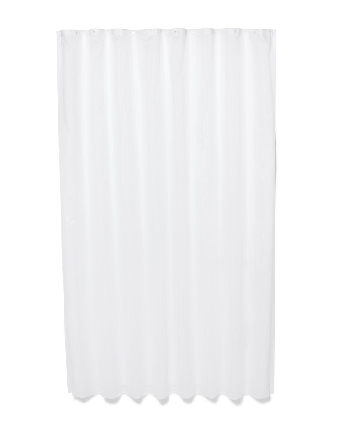 HEMA Douchegordijn 180x200 Recycled Polyester Wit (wit)