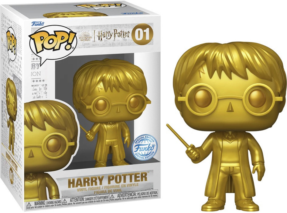 Harry Potter Funko Pop Vinyl: Harry Potter (Exclusive Gold Edition)