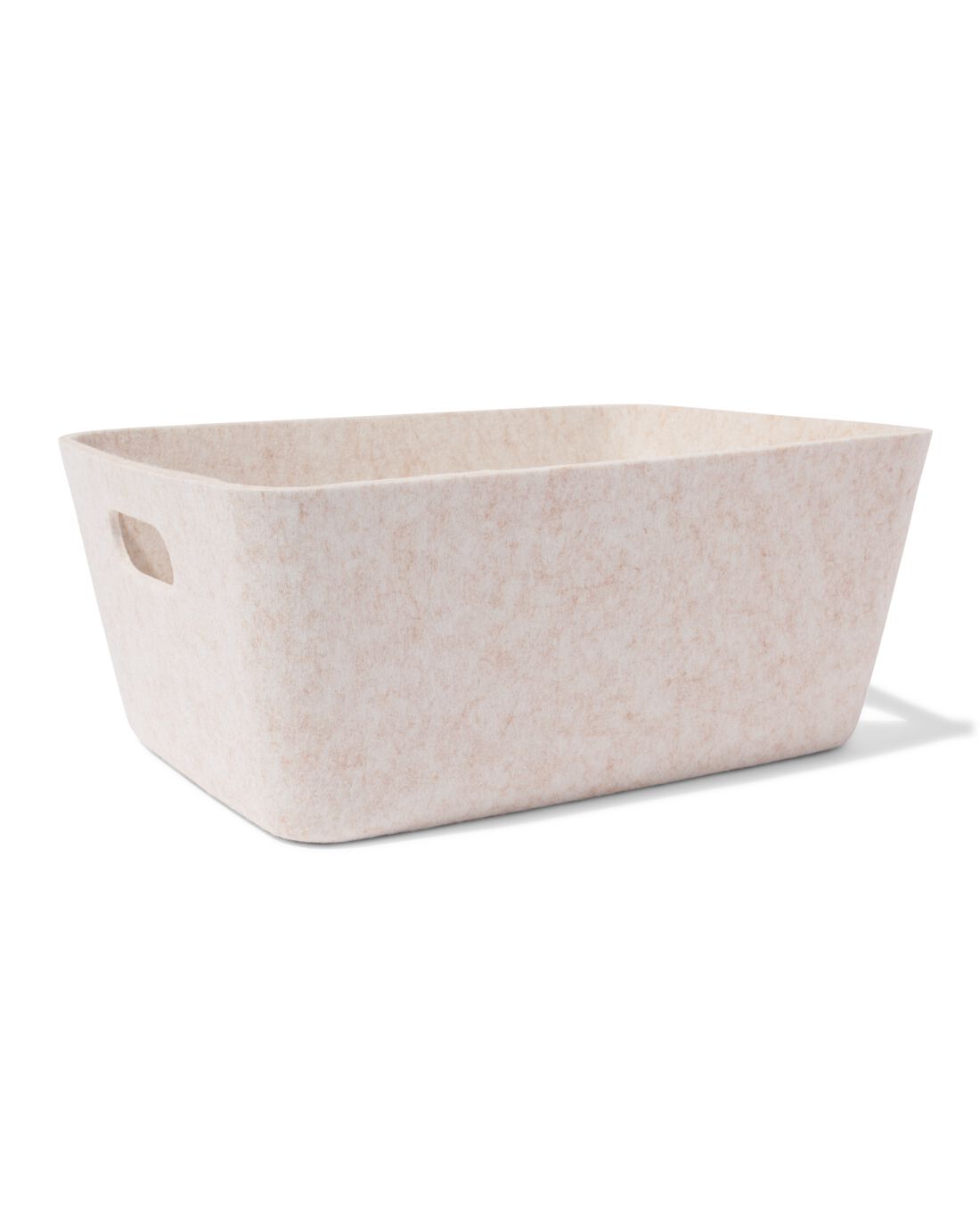 HEMA HEMA Mand 40x20cm Vilt Beige