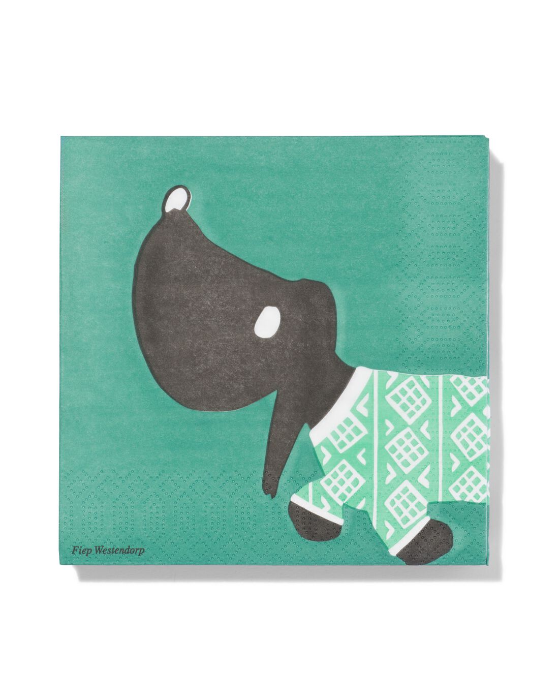 HEMA HEMA Takkie Servetten 33x33 Papier - 20 Stuks (groen)