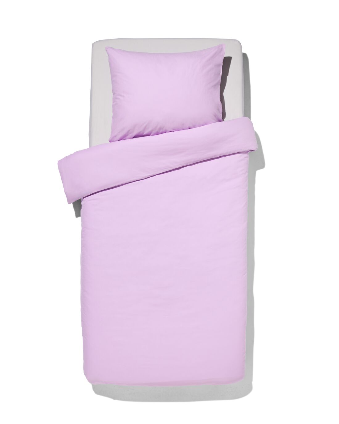 HEMA HEMA Dekbedovertrek 140x200/220cm Zacht Katoen Lila (lila)