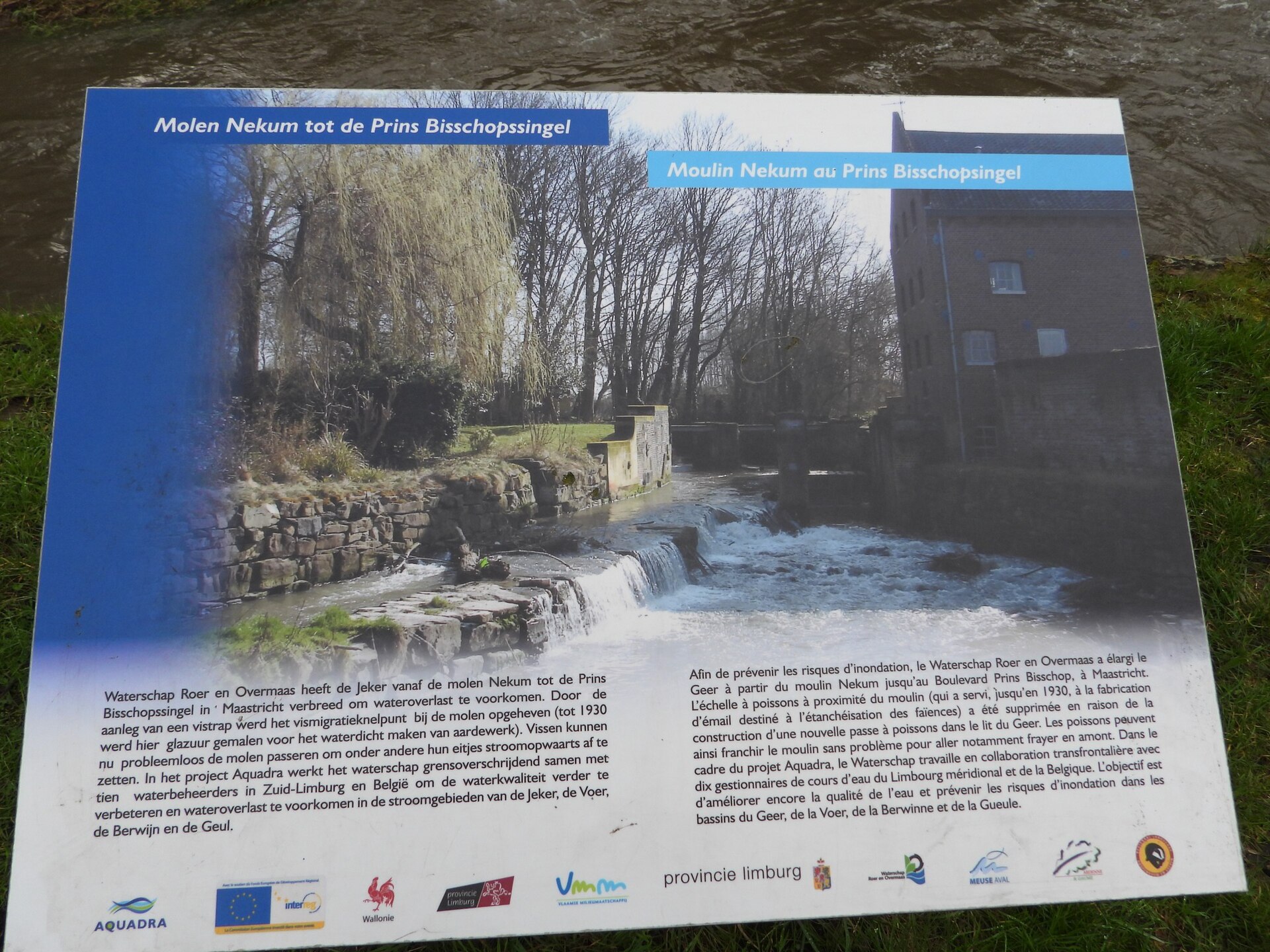 Maastricht — Maastricht aan de Maas rivier