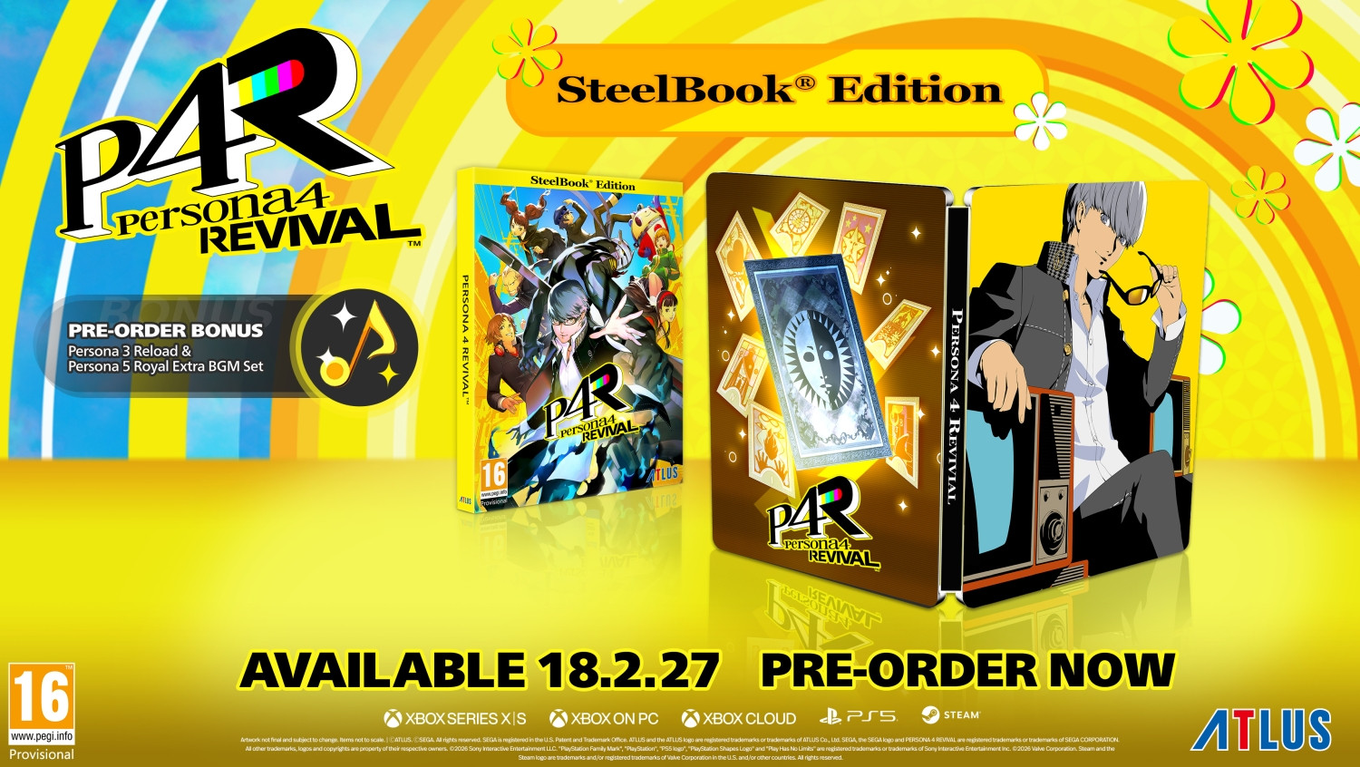 Persona 4 Revival Steelbook Edition