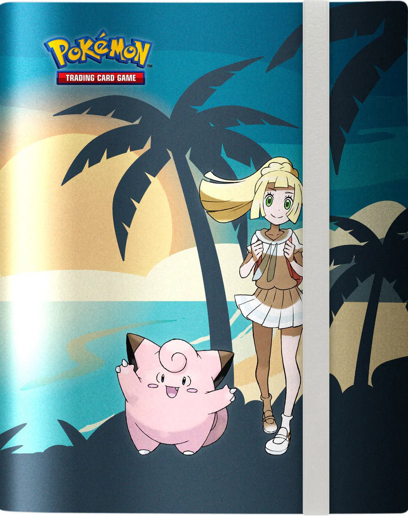Pokemon TCG Lillie and Clefairy 9-Pocket Pro Binder