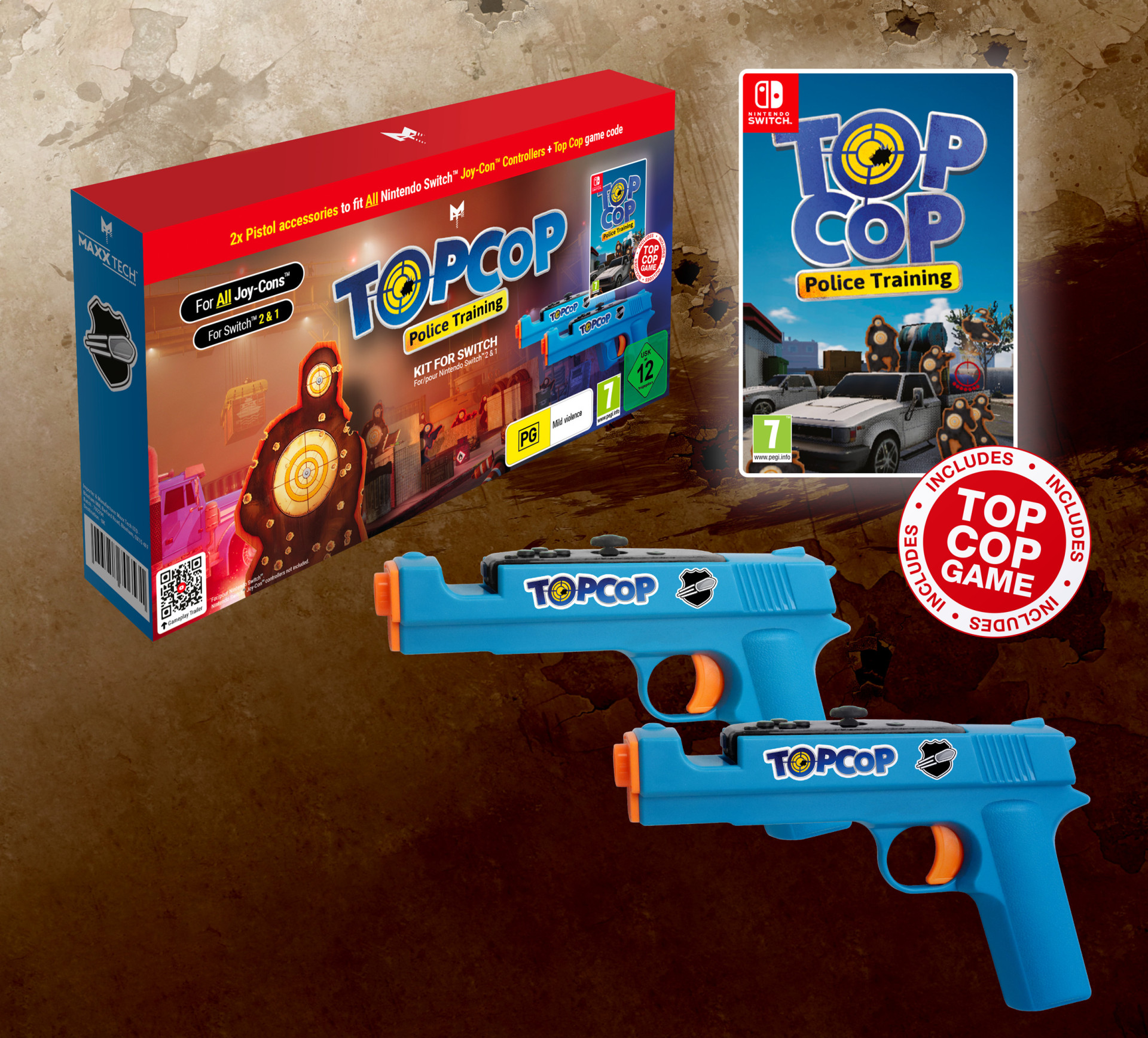 Top Cop Switch Kit (Code in Box)