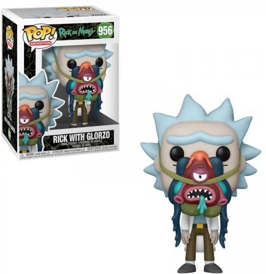 Rick and Morty Funko Pop Vinyl: Rick with Glorzo
