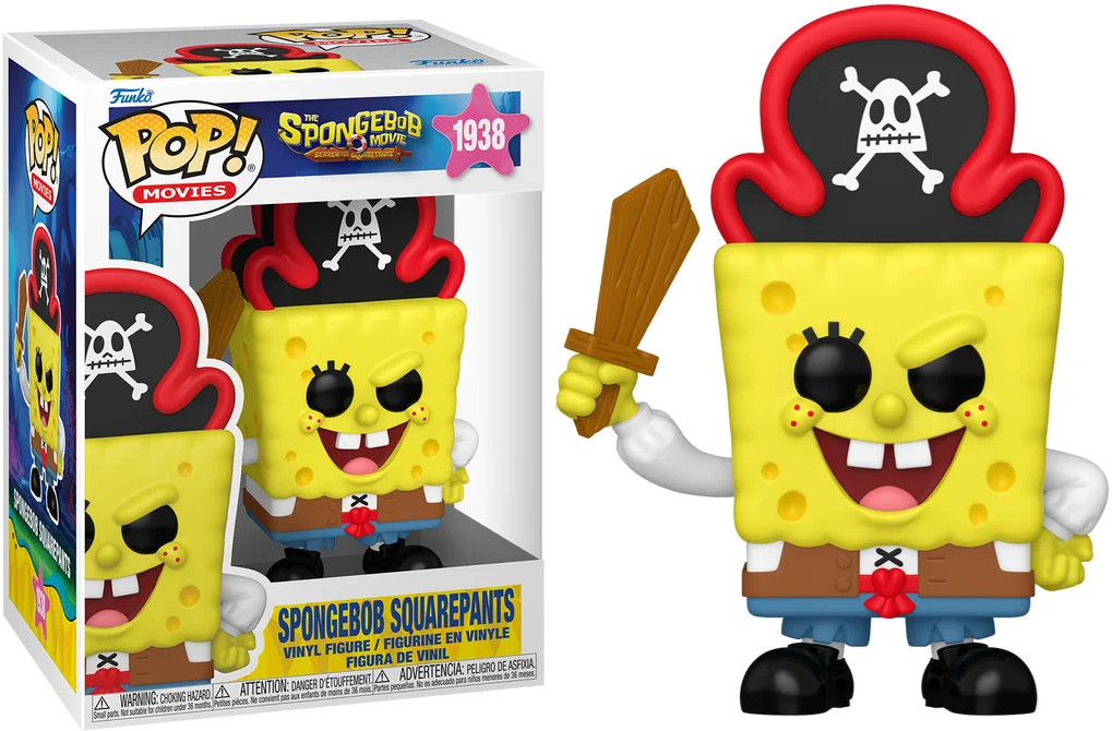 Spongebob Squarepants Funko Pop Vinyl: SpongeBob SquarePants (Pirate)