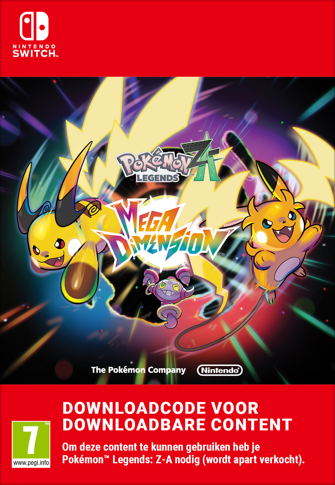 AOC Pokemon Legends Z-A Mega Dimension DLC (extra content)