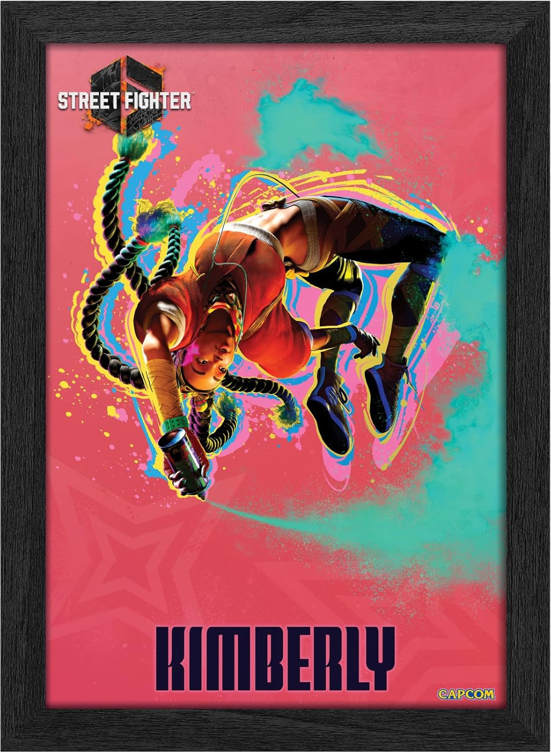 Pixel Frames Plax - Street Fighter 6: Kimberly (25cm x 30cm)