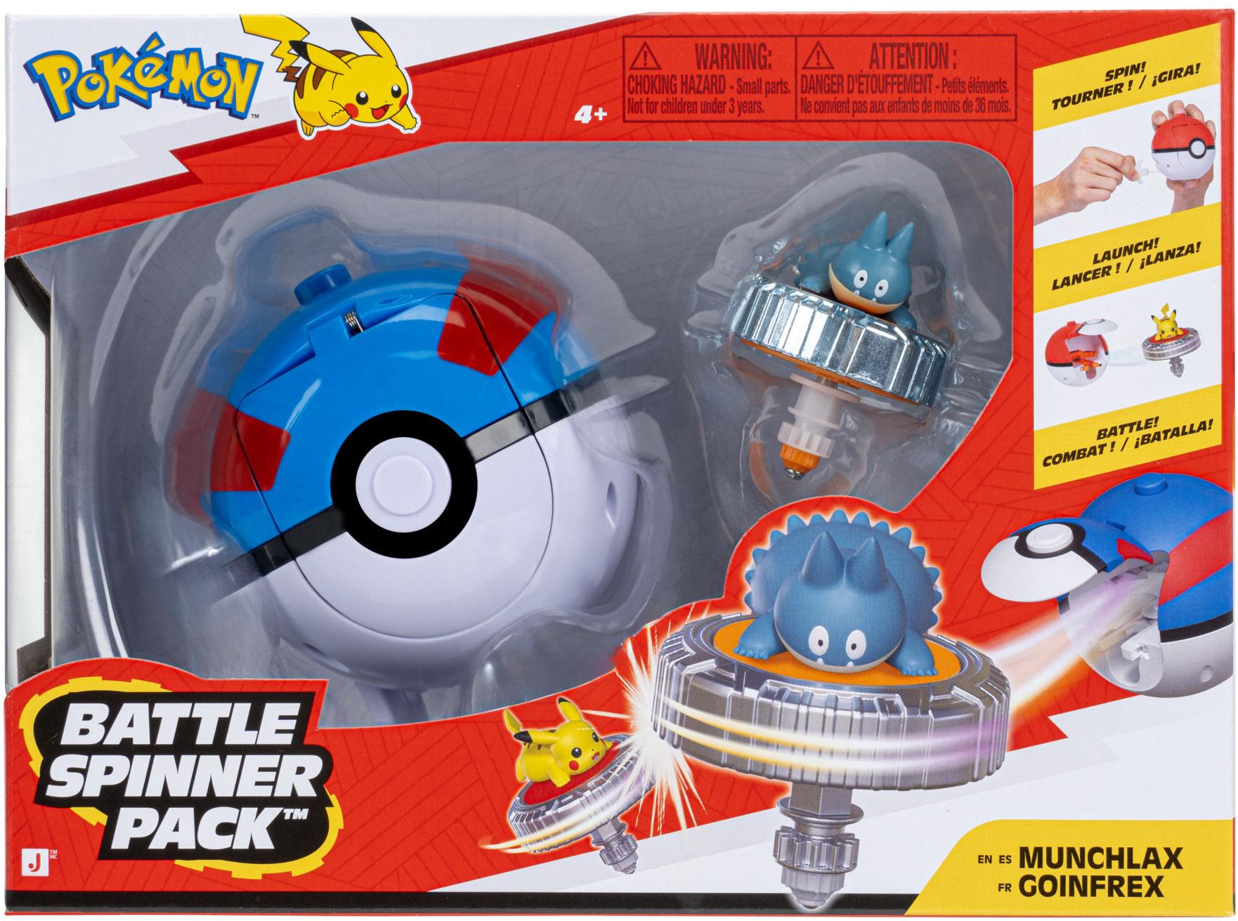 Pokemon Battle Spinner Pack - Munchlax