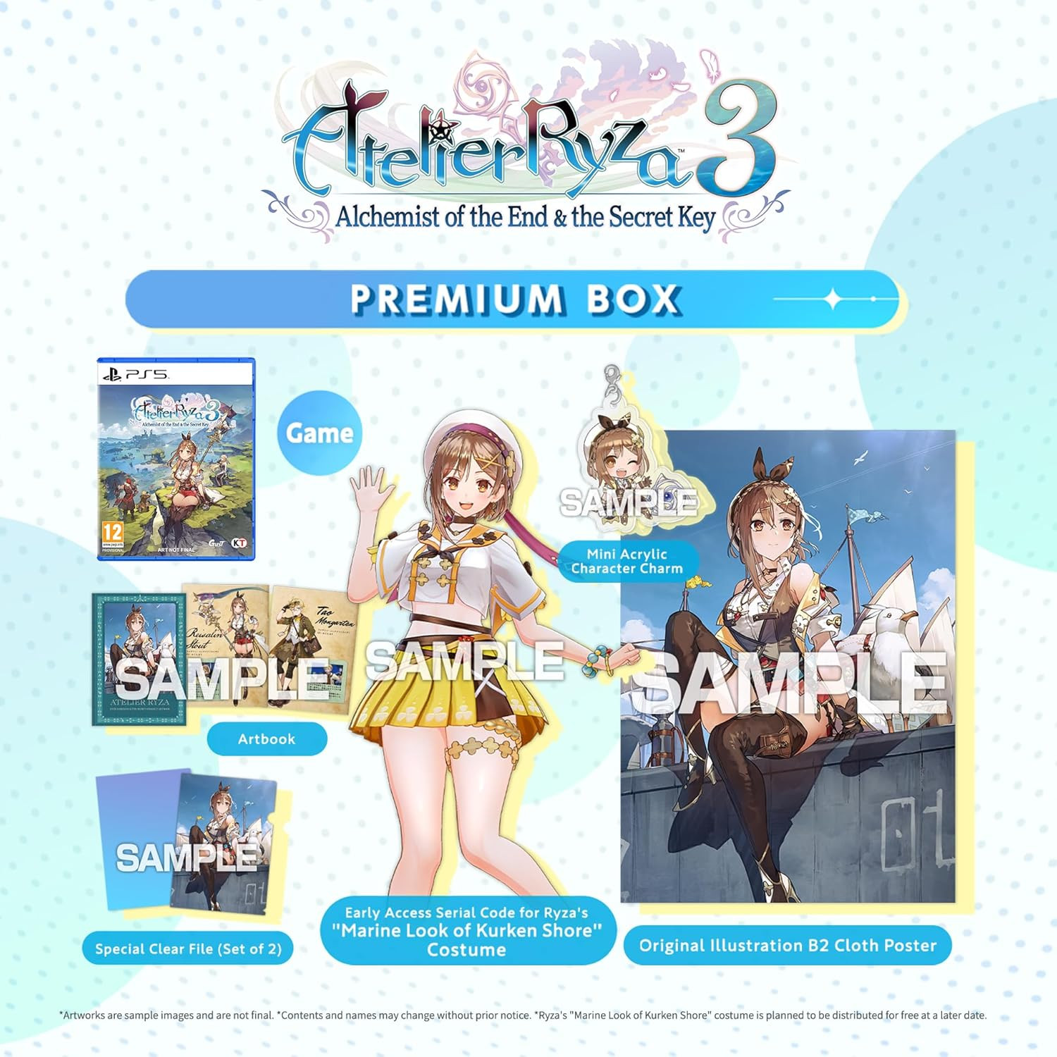 Atelier Ryza 3 Alchemist of the End & the Secret Key Premium Box