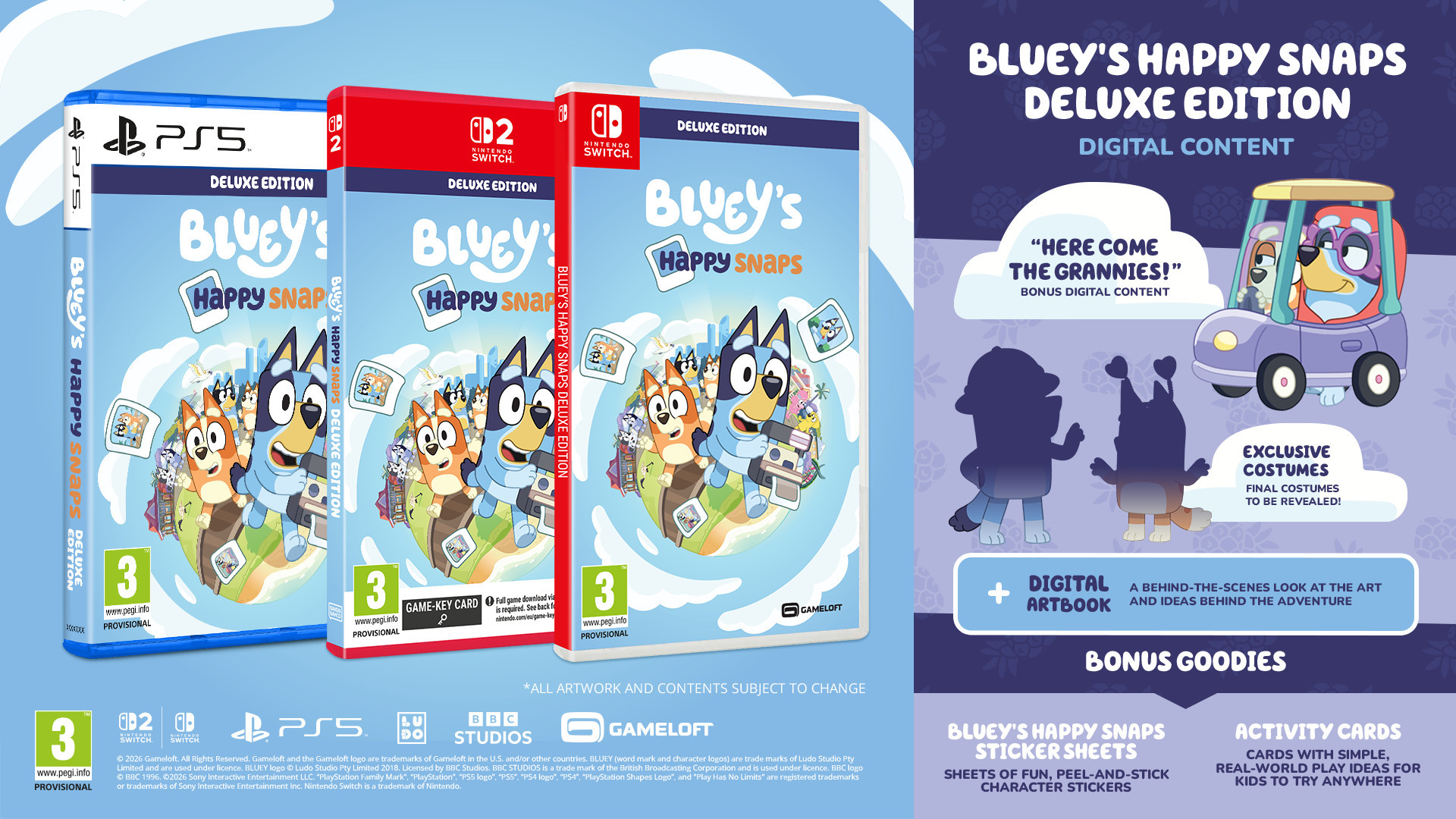 Bluey's Happy Snaps Day One Deluxe Edition