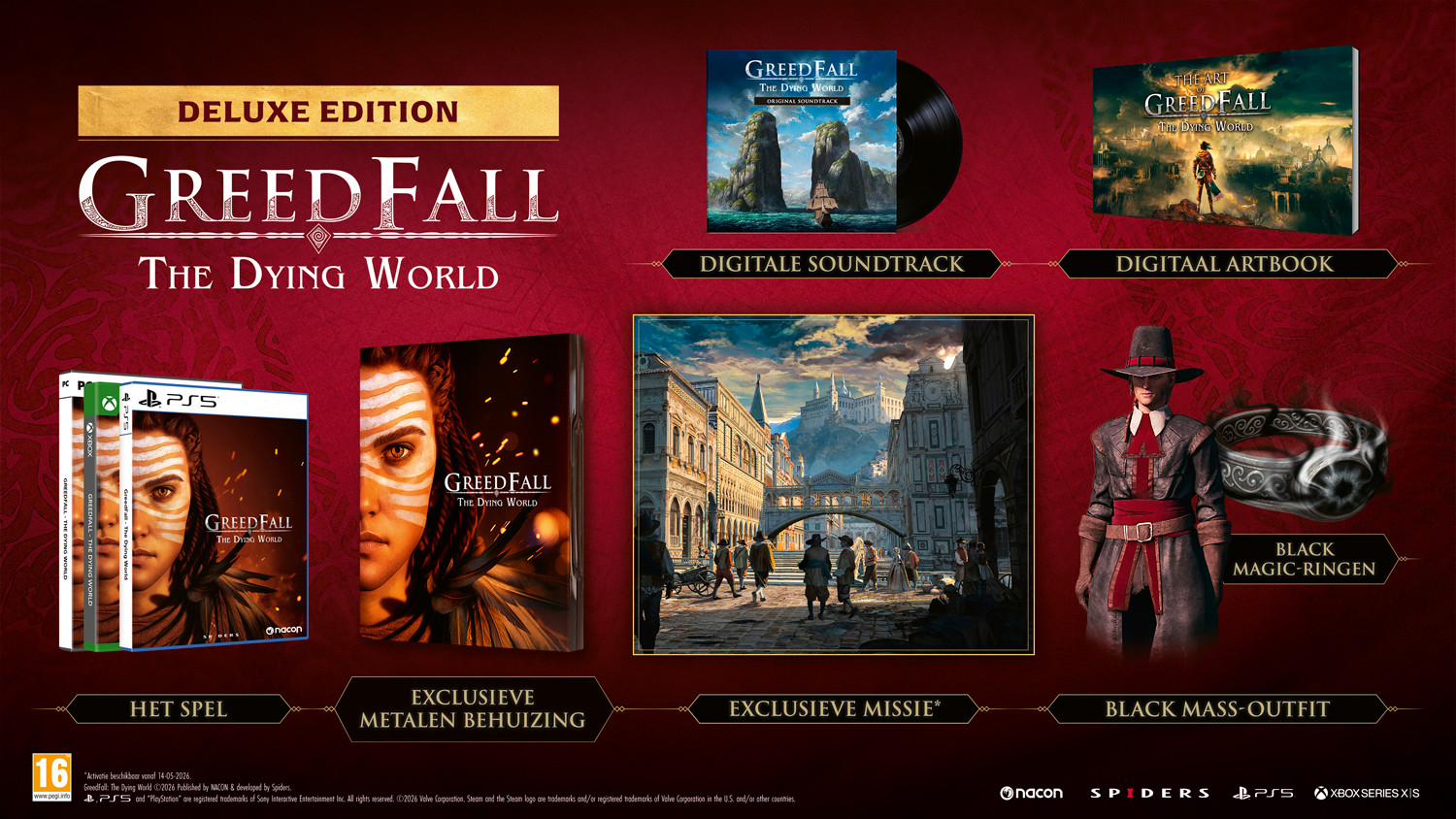 Greedfall: The Dying World Deluxe Edition