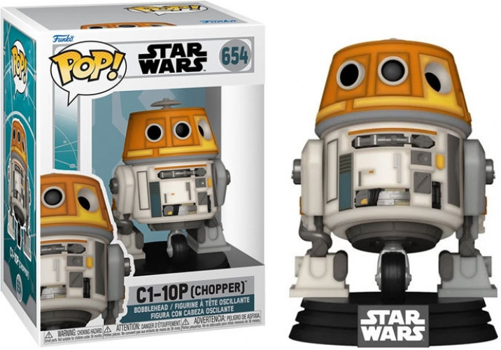 Star Wars: Ahsoka Funko Pop Vinyl: C1-10P