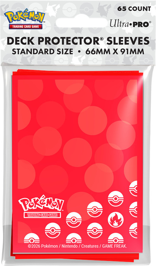 Pokemon TCG Deck Protector Energy Sleeves - Fire