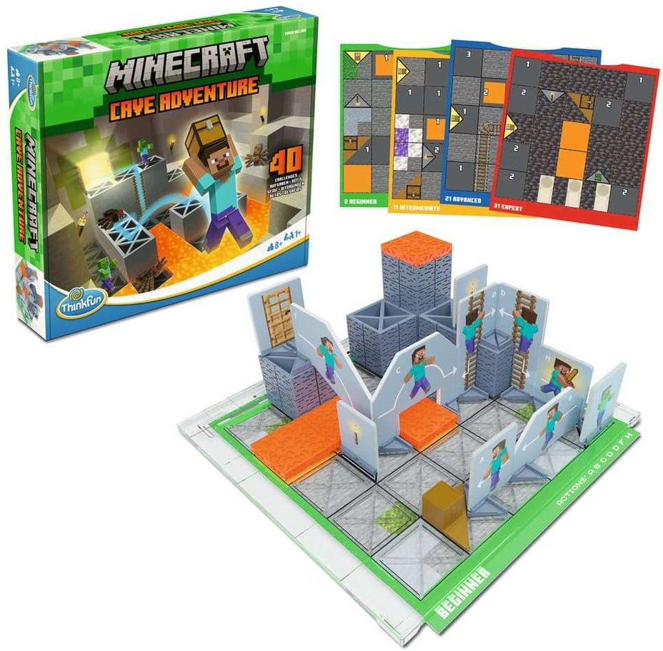 Minecraft Logic Game - Cave Adventure