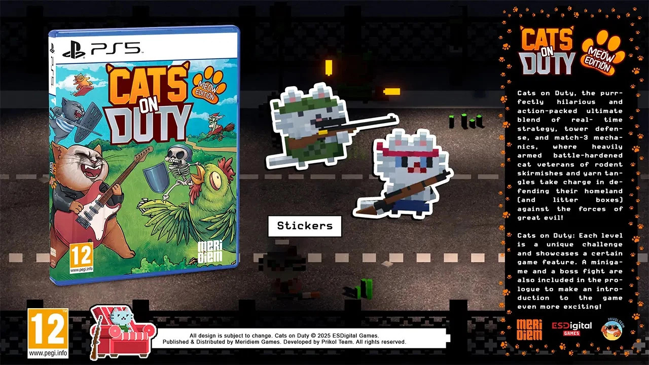 Cats on Duty Meow Edition