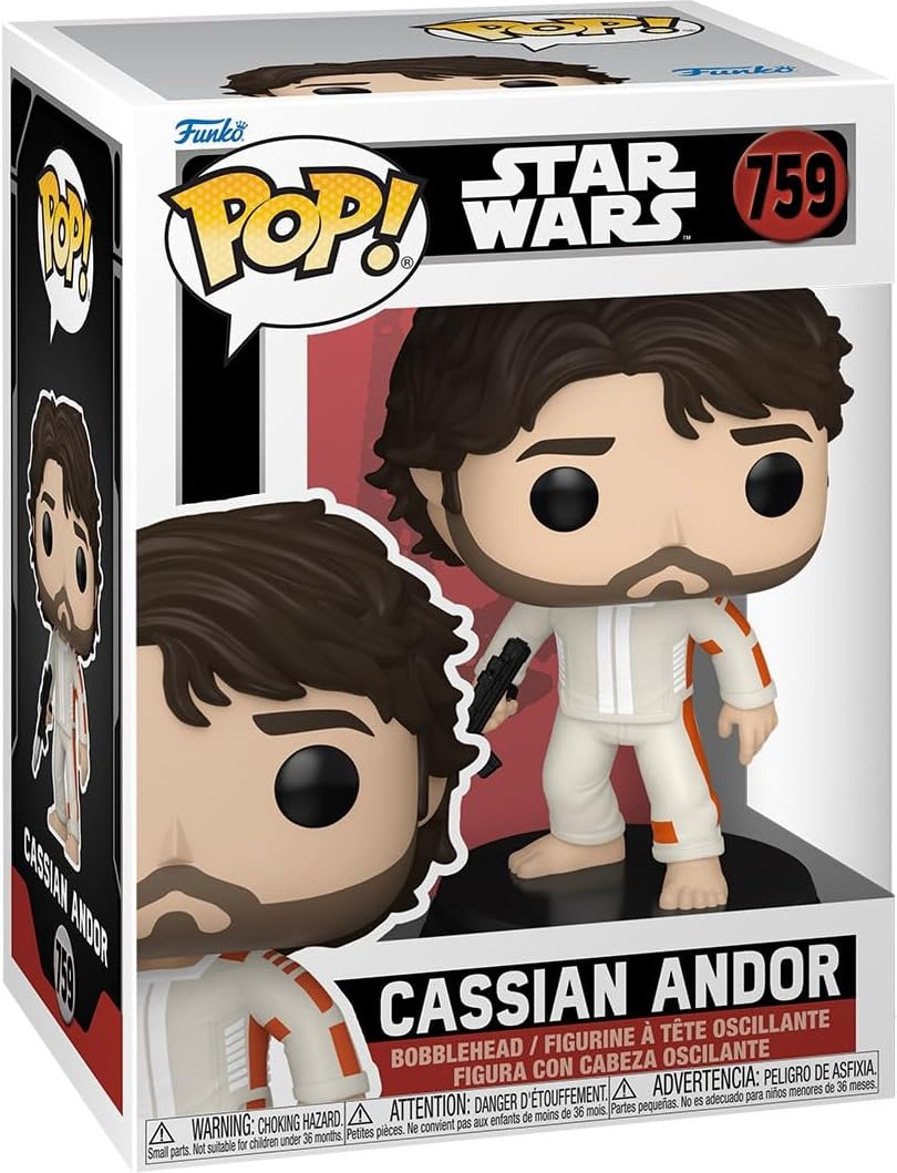 Star Wars: Andor Funko Pop Vinyl: Cassian Andor (759)