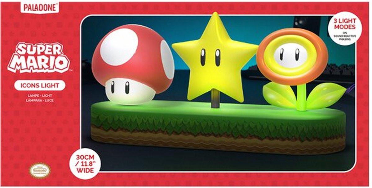 Super Mario - Icons Light (3 light modes)